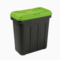 Maelson DB 5120 Haustierfutterlagertüte/Behälter Behälter für Tiernahrung Kunststoff Schwarz, Grün