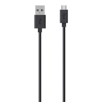 Belkin USB A - Micro-USB, 2m kabel USB USB 2.0 Micro-USB B Czarny