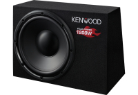 Kenwood Electronics KSC-W1200B autosubwoofer Tevoren geladen subwoofer 300 W