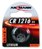 Ansmann 3V Lithium CR1216 Batería de un solo uso Litio