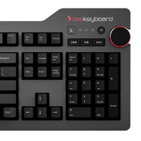 Das Keyboard DASK4MKPROSIL teclado Juego USB Negro, Marrón