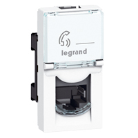 Legrand 0 765 62 socket-outlet RJ-45 White