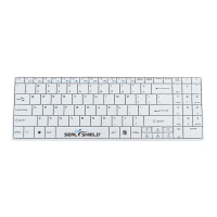 Secomp SSKSV099DE Tastatur USB Englisch Weiß