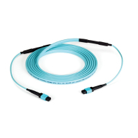 Black Box FOTC30M3-MP-12AQ-20 InfiniBand/fibre optic cable 20 m MPO/MTP OFNP OM3 Aqua colour