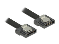 DeLOCK 0.5m SATA III câble SATA 0,5 m SATA 7-pin Noir