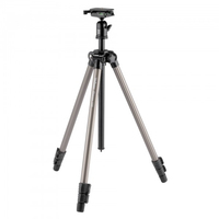 Velbon QHD-43D tripod Digital/film cameras 3 leg(s) Black, Silver