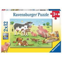 Ravensburger 7590 puzzle Puzzle rompecabezas 12 pieza(s) Granja