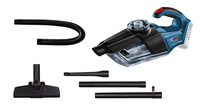 Bosch GAS 18V-1 Professional handheld vacuum Black, Blue, Red, Translucent Bagless