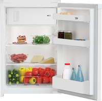 Beko B1754N Kühlschrank mit Gefrierfach Arbeitsplatte 110 l E Weiß