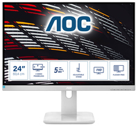 AOC P1 24P1/GR LED display 60,5 cm (23.8") 1920 x 1080 pixelek Full HD Szürke
