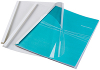 Fellowes 53154 matériel de reliure A4 Plastique Transparent, Blanc 100 pièce(s)