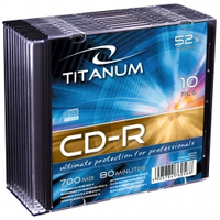 TITANUM 2028 płyta CD CD-R 700 MB 10 szt.