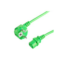 S-Conn 09-05043 electriciteitssnoer Groen 3 m CEE7/7 C13 stekker