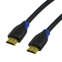 LogiLink CH0063 HDMI-Kabel 3 m HDMI Typ A (Standard) Schwarz