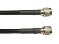 Ventev 400-07-07-P15 koax kábel 4,6 M N-Style Fekete
