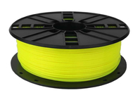 Gembird 3DP-PLA1.75-01-FY 3D printing material Polylactic acid (PLA) Fluorescent yellow 1 kg