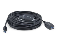 Equip 133347 USB-kabel 10 m USB 3.2 Gen 1 (3.1 Gen 1) USB A Zwart