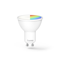 Hama 00176598 energy-saving lamp Nappali fény, Multi, Meleg fehér 5,5 W GU10