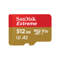 SanDisk Extreme 512 GB MicroSDHC UHS-I Klasa 10