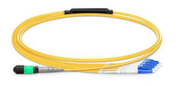 Lanview LVO230610-MTP cavo a fibre ottiche 10 m LC OS2 Viola