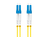 Lanberg FO-LULU-SD11-0020-YE InfiniBand/fibre optic cable 2 M LC G.657.A1 Sárga