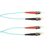 Black Box FOCMPM4-030M-STST-AQ Glasvezel kabel 30 m 2x ST OFNP OM4 Aqua-kleur