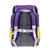 Funki A4 PLUS+ Rucksack Schulrucksack Violett, Gelb