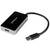 StarTech.com USB 3.0-naar-HDMI externe videokaart Multi Monitor-adapter met 1-poorts USB-hub 1920x1200 / 1080p