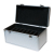 LogiLink UA0219 Speicherlaufwerkhülle Suitcase case ABS Synthetik Silber