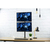 Techly ICA-LCD 350-D flat panel bureau steun 68,6 cm (27") Zwart