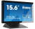 iiyama T1634MC-B4X POS-Monitor 39,6 cm (15.6") 1366 x 768 Pixel Touchscreen