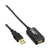 InLine USB 2.0 Aktiv-Verl., mit Signalverstärkung "Repeater", ST A / BU A, 10m