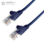 connektgear 1m RJ45 CAT6 UTP Stranded Flush Moulded LS0H Network Cable - 24AWG - Blue