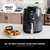 Ninja AF100UK fryer Single 3.8 L Stand-alone 1550 W Hot air fryer Black