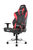 AKRacing MAX PC-Gamingstuhl Gepolsterter, ausgestopfter Sitz Schwarz, Rot