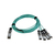 StarTech.com QSFP4X10GAO5 InfiniBand/fibre optic cable 5 M QSFP+ 4x SFP+ Fekete