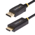 StarTech.com 1 Meter Aktiver DisplayPort auf HDMI Adapterkabel, 4K 60Hz mit HDR, DP zu HDMI 2.0b Kabel, DP auf HDMI Adapter, DisplayPort 1.4 auf HDMI 2.1 Konverter