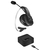 LogiLink BT0059 écouteur/casque Sans fil Arceau Bureau/Centre d'appels Bluetooth Socle de chargement Noir