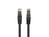 Lanberg PCU6-10CU-0200-BK networking cable Black 2 m Cat6 U/UTP (UTP)