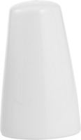 Salzstreuer SOLEA, Höhe 7,6 cm, von caterado. Aus weißem Porzellan