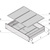 SCHROFF 19"-Kompletteinschub aus Aluminium, für den Ausbau mit Europakarten - MULTIPAC PRO 2HE 280T DBLKAA