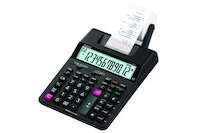 Kalkulator drukujący CASIO HR-150RCE, z zasilaczem, 12-cyfrowy, 165x295mm, czarny
