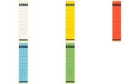 LEITZ Ordnerrücken-Etikett, 61 x 285 mm, lang, breit, gelb (80164015)