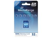 MediaRange SD Speicherkarte 32GB SDHC Klasse 10