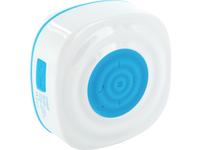Schwaiger Aktivbox Bluetooth 2.1 +EDR Saugnapf, IPX5 Bl/Weiß