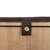 Relaxdays Wäschekorb Bambus, rechteckiger Wäschesortierer, 2 Fächer, mit Klappdeckel, platzsparend faltbar, 95 l, natur