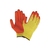 Glove Keepsafe Latex Palm Coated Grip Orange - Size NINE