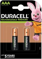 Duracell Oplaadbare AAA-, Micro-, HR03-batterij 900 mAh, 2-pack