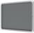 Nobo Premium Plus Grey Felt Lockable Notice Board with Hinged Door 8xA4