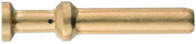Stiftkontakt, 4,0 mm², AWG 12, Crimpanschluss, vergoldet, 09322006119